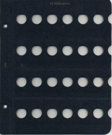 Whitman Album Blank Page - 16mm