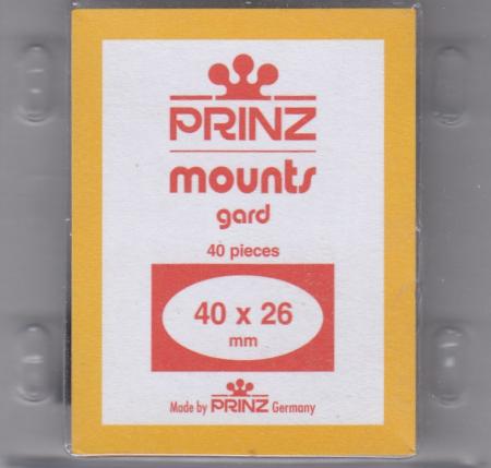 Prinz/Scott Stamp Mounts: 40x26