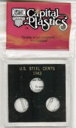 Capital Holder - Steel Cents of 1943