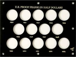 Capital Holder - Proof Franklin Half Dollars 1950-1963