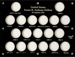 Capital Holder - Anthony Dollar Set 1979-1999