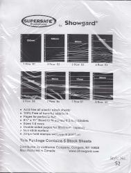 Showgard Supersafe Stock Sheets -- 2 Row