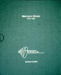 Intercept Shield Album: Mercury Dimes 1916-1945