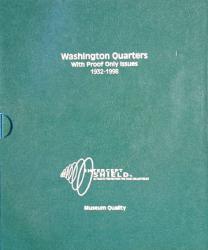 Intercept Shield Album: Washington Quarters 1932-1998