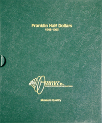Intercept Shield Album: Franklin Half Dollars 1948-1963
