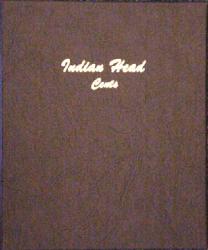 Dansco Album 7101: Indian Head Cents, 1857-1909