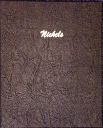 Dansco Album 7117: Nickels Plain - 4 Blank Pages / 140 Ports