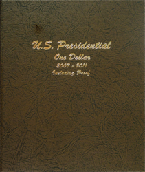 Dansco Album 8184: Presidential Dollars w/ Proofs, 2007-2011