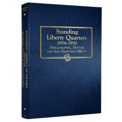 Whitman Album Standing Liberty Quarters 1916-1930