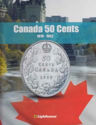 Lighthouse Vista Book Canada 50 Cents Album, 1870-1952