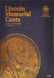 Whitman Folder 8196: Lincoln Memorial Cents No. 2, 1999-2008