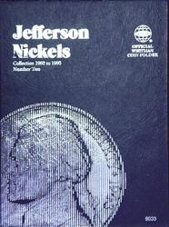 Whitman Folder 9039: Jefferson Nickels No. 2, 1962-1995