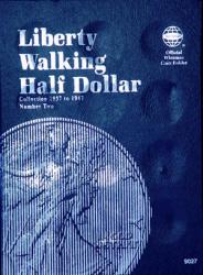 Whitman Folder 9027: Liberty Walking Half Dollars No. 2, 1937-1947