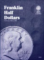 Whitman Folder 9032: Franklin Half Dollars, 1948-1963