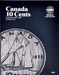 Whitman Folder 3203: Canadian 10 Cents Vol 2, 1937-1989