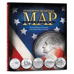 Whitman Statehood Quarters Collector's Map
