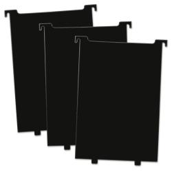 BCW Comic Book Bin Extra Partitions (3-Pack) -- Black
