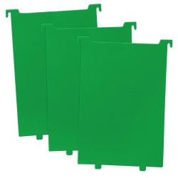 BCW Comic Book Bin Extra Partitions (3-Pack) -- Green