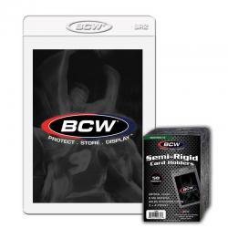 BCW Semi-Rigid Card Holder #2 -- 3 x 4 1/2 (Standard Cards)