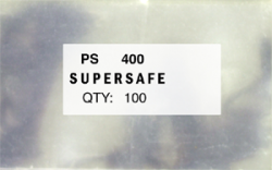 Supersafe Standard Weight Philatelic Sleeves - Approval Cards