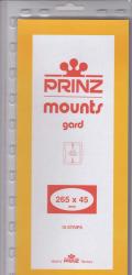 Prinz/Scott Stamp Mount Strips: 265mm x 45mm