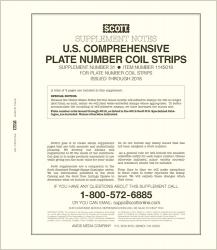 Scott Stamp Album Supplement -- US Comprehensive Plate Number Coil Singles
