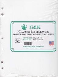 G&K Glassine Interleaving -- Minkus Albums