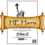 HE Harris Stamp Album Pages and Supplements