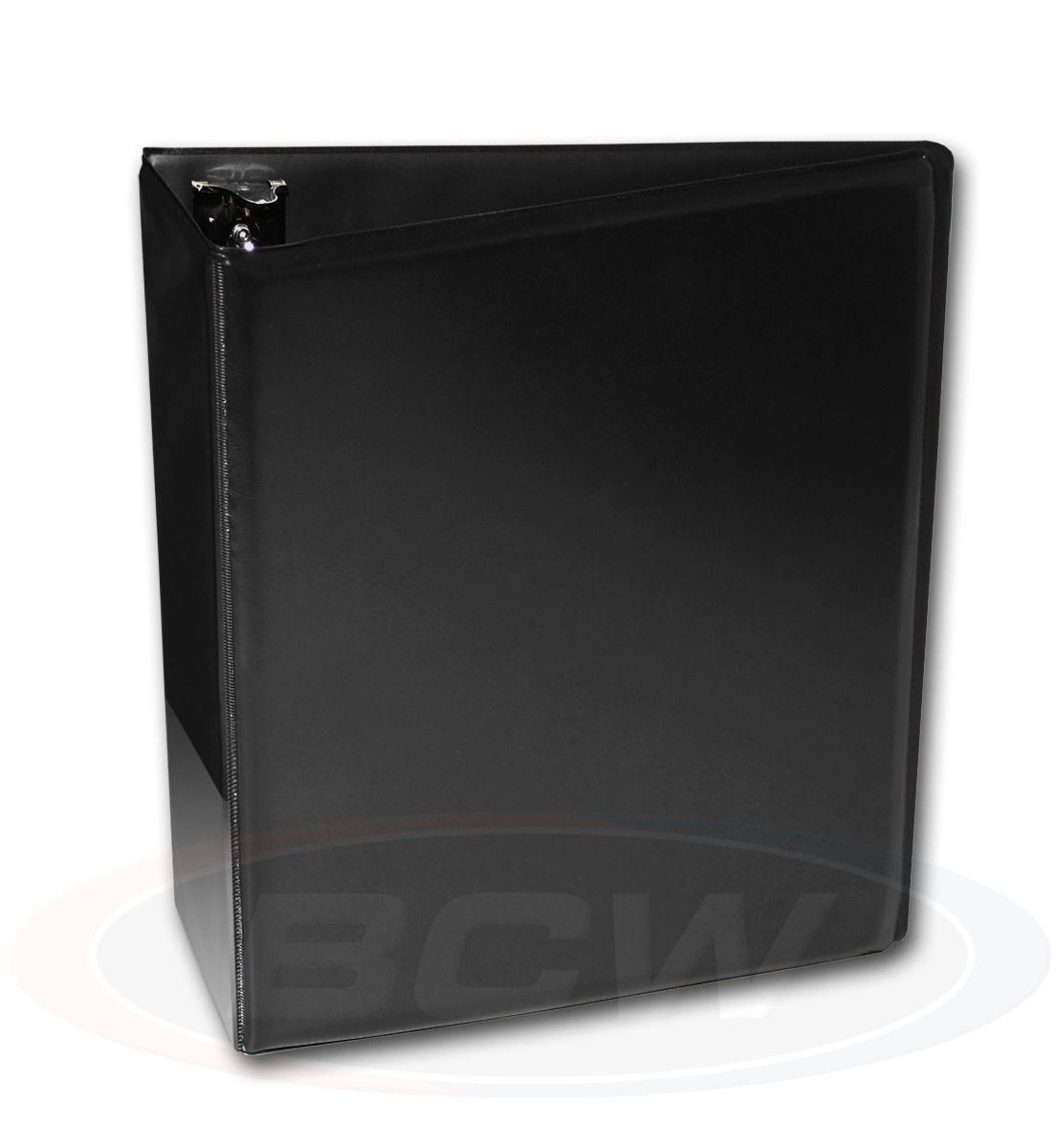 3x BCW 3-Inch Plain Black 3-Ring Card Album Binder - Holds 90+ BCW Pages Each