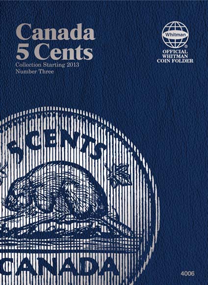 Whitman Canada 10 Cents Coin Folder #3 – For Dime Issues From 1990, Collector's Edition