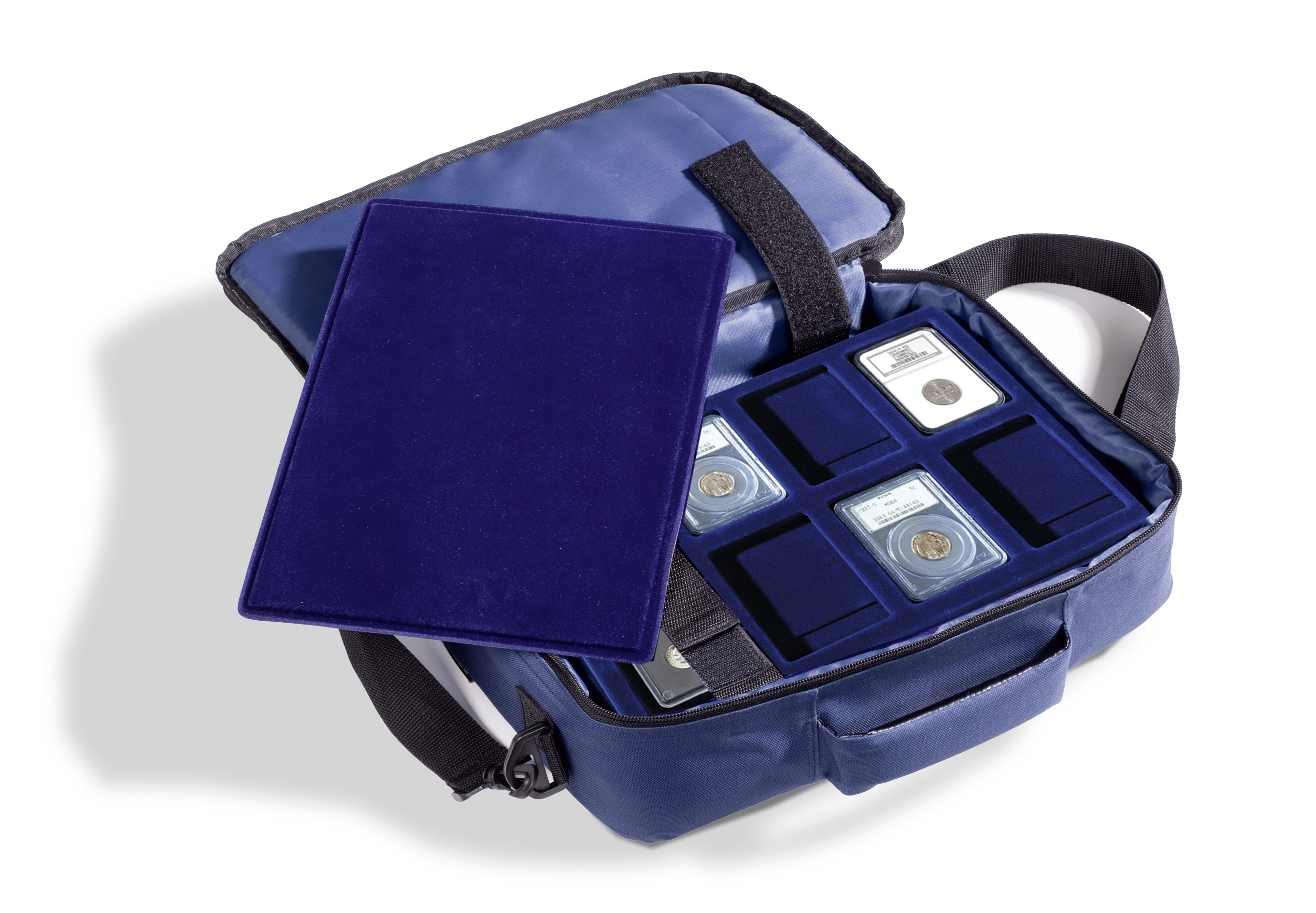 4004117361258 Lighthouse 339552 KO4LEER Coin Traveler Bag For TAB Trays 4004117361258-lighthouse-339552-ko4leer-coin-traveler-bag-for-tab-trays