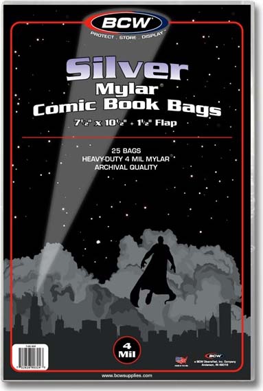 BCW Bags /& BCW Comic Boards Current//Silver//Gold//Magazine