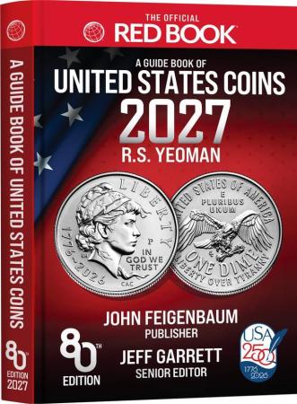 PRE-ORDER:  The Official Red Book: A Guide Book of United States Coins 2027