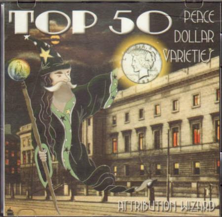 Top 50 Peace Dollar Varieties Attribution Wizard CD