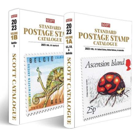 2023 Scott Standard Postage Stamp Catalogue, Volume 1 (US, UN, Countries A-B)