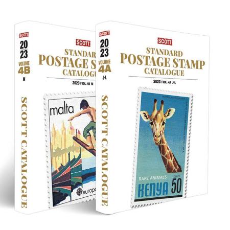 2023 Scott Standard Postage Stamp Catalogue, Volume 4 (Countries J-M)