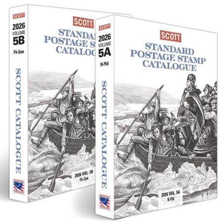 2026 Scott Standard Postage Stamp Catalogue, Volume 5 (Countries N-Sam)