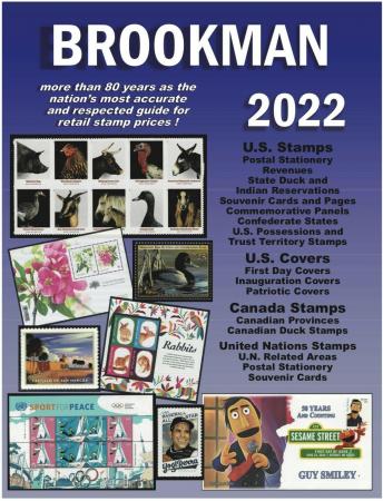 2022 Brookman US, Canada and UN Stamp Catalog