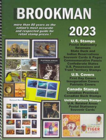 2023 Brookman US, Canada and UN Stamp Catalog