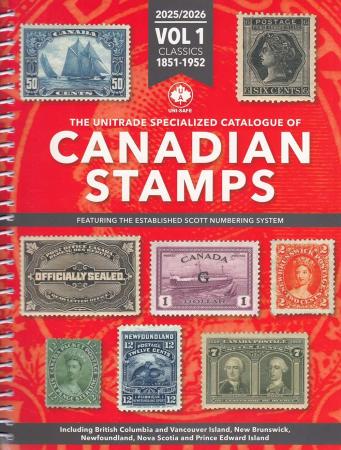 The 2025/26 Unitrade Specialized Catalogue of Canadian Stamps