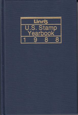 Linn's U. S. Stamp Yearbook 1988 (Hardcover)