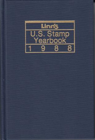 Linn's U. S. Stamp Yearbook 1988 (Hardcover)