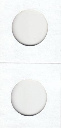 Cowens Cardboard 1.5" x 1.5" Mini Coin Flips - Cents/Dimes (100 Count)