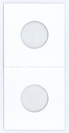 HECO Mylar Cardboard Flips - 2x2 - Nickel Size