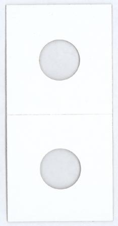 HECO Mylar Cardboard Flips - 2x2 - Dime Size