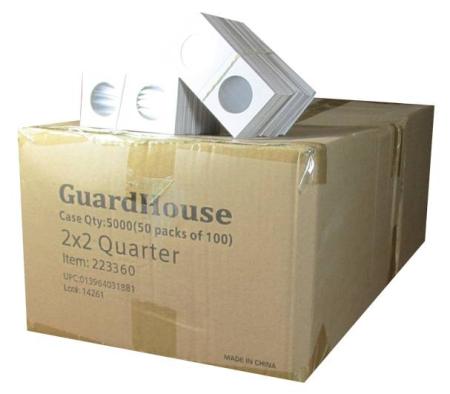 Guardhouse Paper Coin Flips - 2x2 - Quarter Size