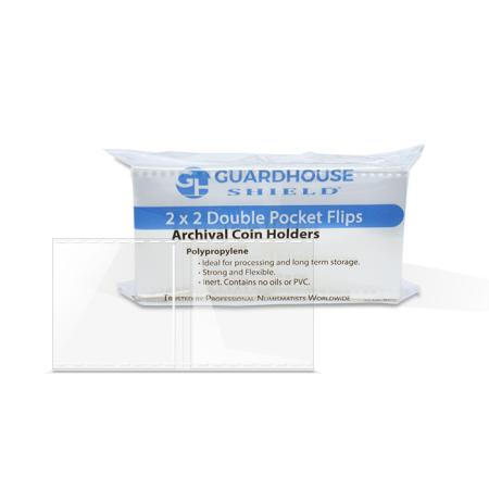 Guardhouse Shield 2x2 Polypropylene Flips -- Pack of 50