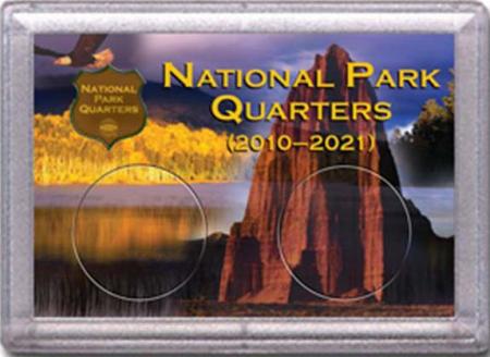 HE Harris National Park Quarters Frosty Case - Canyon/Desert Stone - 2-hole, 2x3