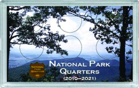HE Harris National Park Quarters Frosty Case - Meadow - 6-hole, 3x5