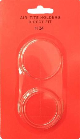 Air-Tite Holder - Direct Fit - 34mm ($20 Gold) -- Blister Pack